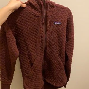Patagonia zip up hoodie